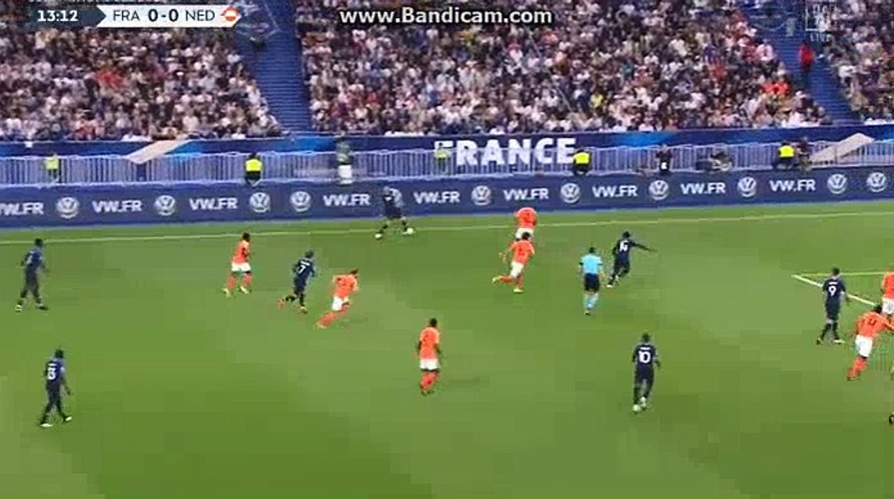 Kylian Mbappe  Goal HD - France 1-0 Netherlands 09.09.2018