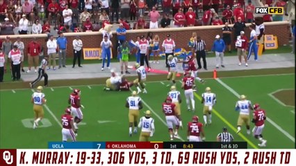Kyler Murray Highlights: UCLA-Oklahoma 2018