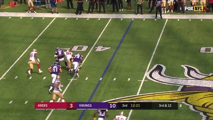 DeForest Buckner chases Cousins down for second sack of the game
