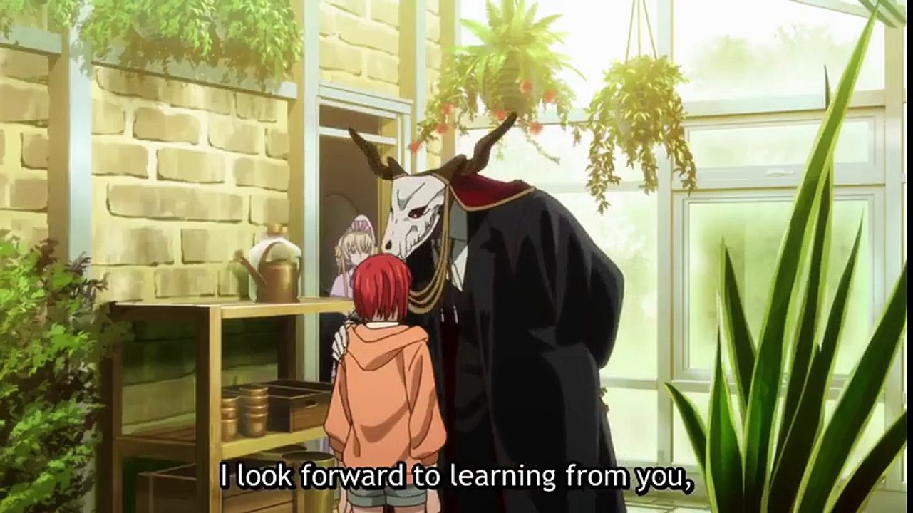 Romantic Moment Between Chise Elias Mahoutsukai No Yome Episode 13 Ancient Magus Bride 魔法使いの嫁 13, Cartoons tv hd 2019