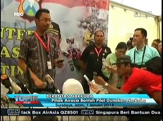 Pihak AirAsia Bantah Pilot Gunakan Narkoba