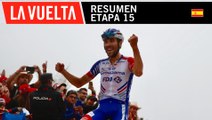 Resumen - Etapa 15 - La Vuelta 2018