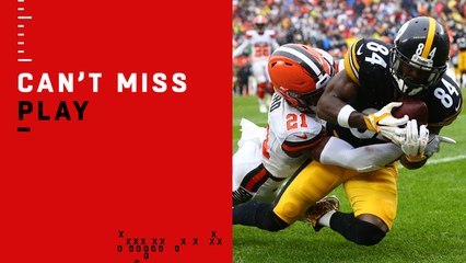 Can't-Miss Play: A.B. takes Ward to school on fantastic TD catch