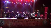 Ferhat Göçer, Trakya Bağ Bozumu ve Ekoloji Festivali'nde Konser Verdi