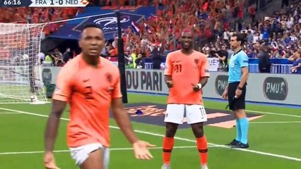 Ryan Babel Goal - France vs Netherlands 1-1 09/09/2018