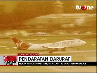 Pesawat Virgin Atlantic Mendarat Darurat di Inggris