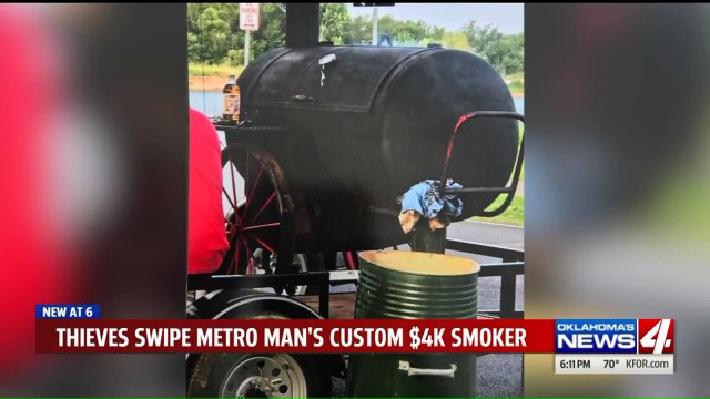 Aspiring Food Truck Owner Says Someone Stole His Prized Smoker