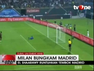 Milan Permalukan Real Madrid di Dubai