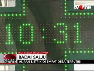 Badai Salju di Semenanjung Balkan