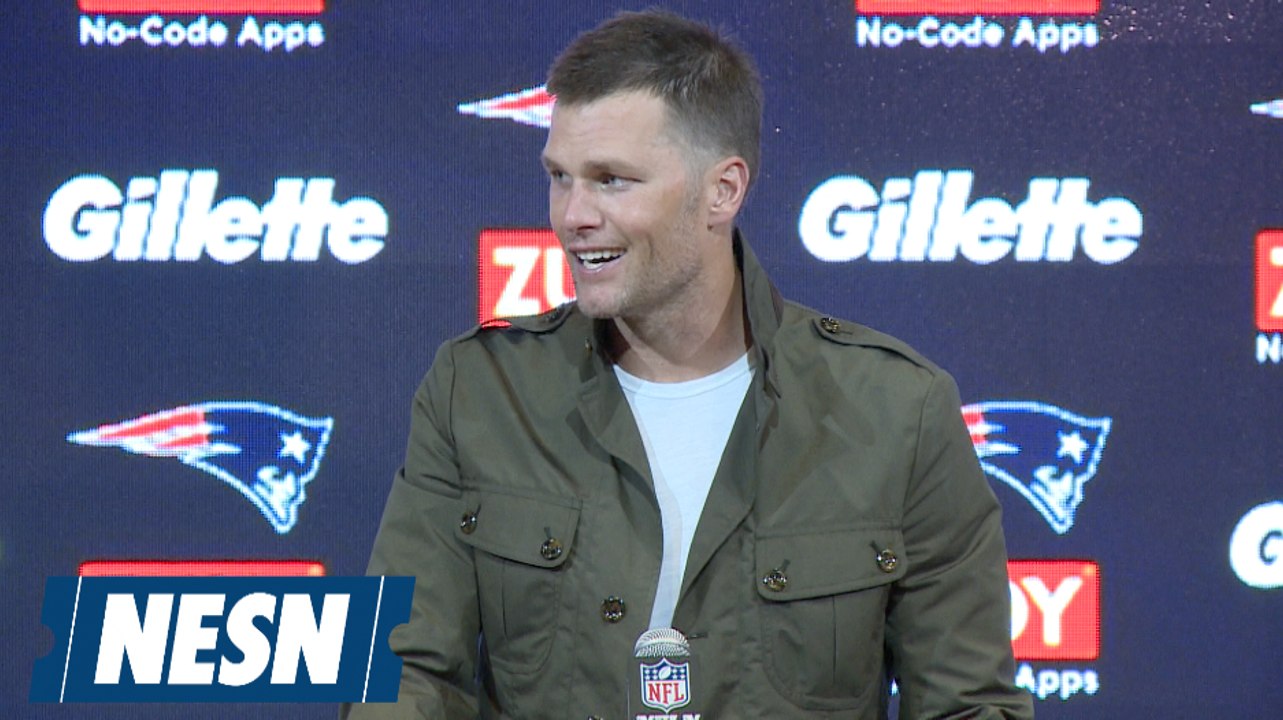 Tom Brady Patriots vs. Texans Week 1 Postgame P...