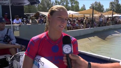 Adrénaline - Surf : Carissa Moore with a 6.97 Wave from Surf Ranch Pro - Women's, Women's Championship Tour - Final