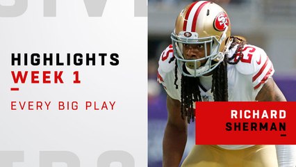 Every big play from Richard Sherman vs. Vikings | Week 1