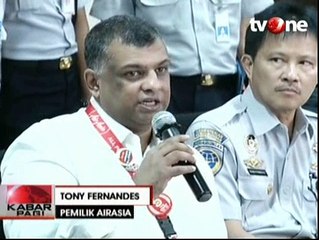 Bos AirAsia Tony Fernandes Hadiri Jumpa Pers