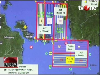 TNI AU Temukan Genangan Minyak di Timur Pulau Belitung