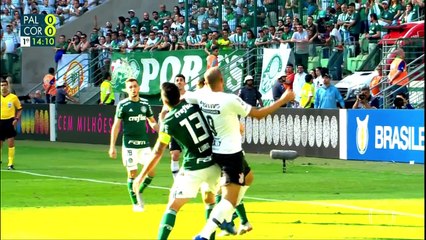 Скачать видео: Palmeiras x Corinthians (Campeonato Brasileiro 2018 24ª rodada) 1° tempo