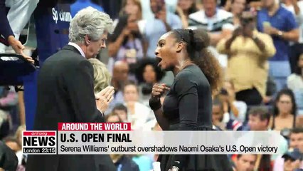 Serena Williams' outburst overshadows Naomi Osaka's U.S. Open victory
