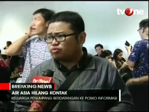 Pesan Penumpang Air Asia Kepada Kerabatnya Sebelum Hilang Kontak