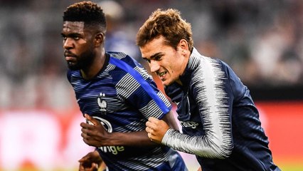 Download Video: Antoine griezmann s'en prend à la casquette de Samuel Umtiti