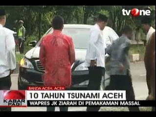 Wapres JK Hadiri Peringatan 10 Tahun Tsunami Aceh