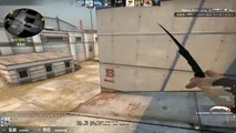 Suddenly he totally goes crazy with his AWP