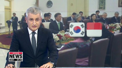 President Moon to hold summit with Indonesian Pres. on state visit to S. Korea