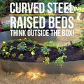 Think outside the box for your raised garden beds with this DIY project. 