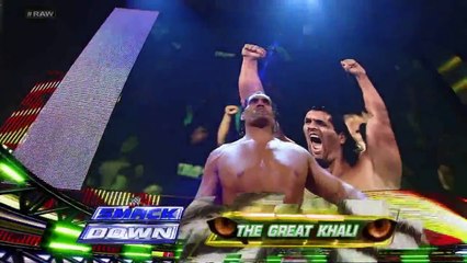 WWE Dolph Ziggler vs Christian vs The Great Khali vs Jack Swagger show
