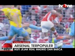 Arsenal, Klub Inggris Pertama Tembus 5 Juta Follower Twitter