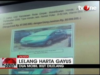 Kejaksaan Agung Lelang Harta Gayus Tambunan