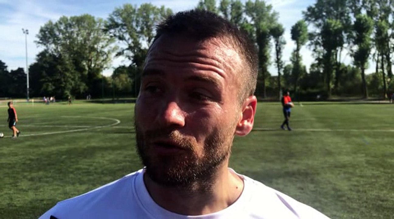 R3 – Anthony COLLUS réagit après la défaite de Sud Lyonnais 2013 au FC Chaponnay-Marennes