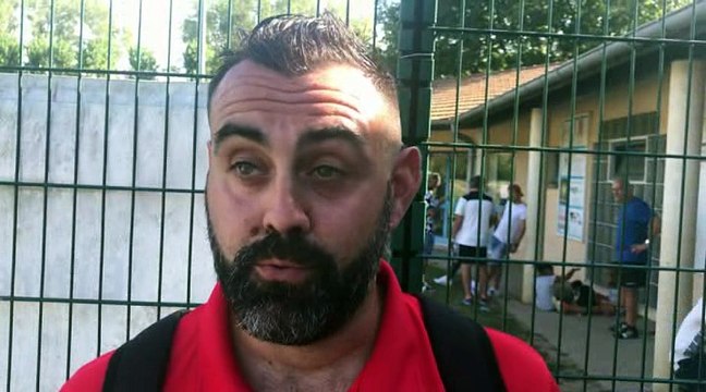 R3 – Valentin LORI réagit après la défaite de Sud Lyonnais 2013 au FC Chaponnay-Marennes