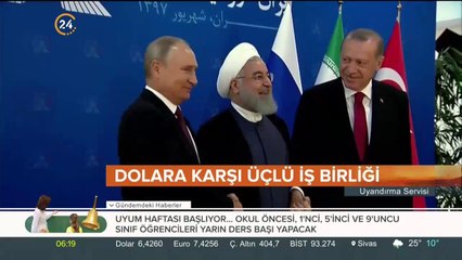 Türkiye, Rusya ve İran anlaştı