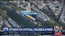 Paris: ce que l'on sait de l'attaque au couteau qui a fait 7 blessés