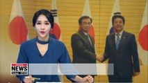 Seoul's intelligence chief briefs Japan's PM Shinzo Abe on recent North Korea developments
