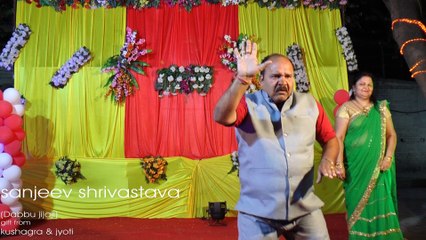 Dancing Uncle | Sanjeev Shrivastava | Dabbu Uncle | Tamma Tamma Loge Song Me & My Wife Dancing