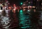 Flash Flooding Hits Stone Harbor, New Jersey