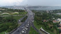 Okula Uyumun İlk Gününde İstanbul'da Trafik Yoğunluğu