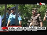 TNI AL Kembali Tenggelamkan 2 Kapal Asing di Teluk Ambon