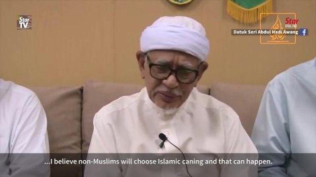 Hadi Awang defends public caning of female duo in Terengganu