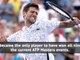 Five notable numbers for Novak Djokovic in 2018
