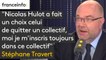 "Nicolas Hulot a fait un choix celui de quitter un collectif, moi je m’inscris toujours dans ce collectif" affirme Stéphane Travert, ministre de l’Agriculture