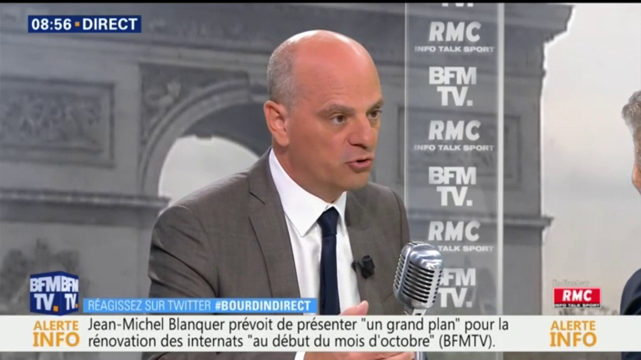 "Protéger les enfants contre les dérives." Jean-Michel Blanquer revient sur les cours d'éducation sexuelle à l'école
