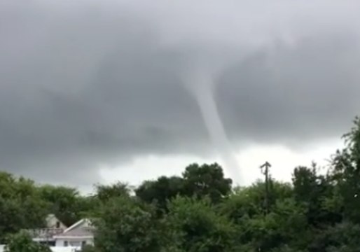 Waterspout Spotted Over Hampton Roads