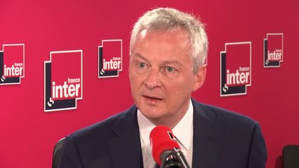 A propos de Benoit Hamon qui dénonce un "gouvernement pauvrophobe", Bruno Le Maire répond : "Lui est véritophobe"