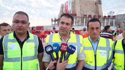 İmam Abdullah Türbesi yeni yerine taşındı