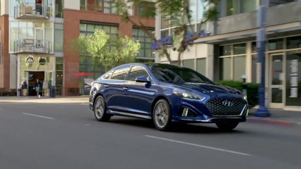 2019 Hyundai Sonata Preview in Blue
