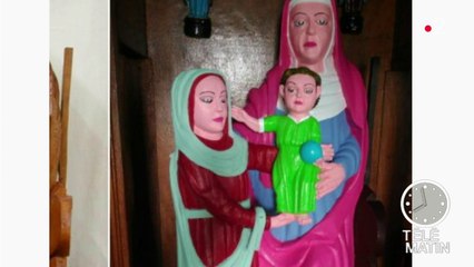 En Espagne, la restauration d'une statue fait scandale