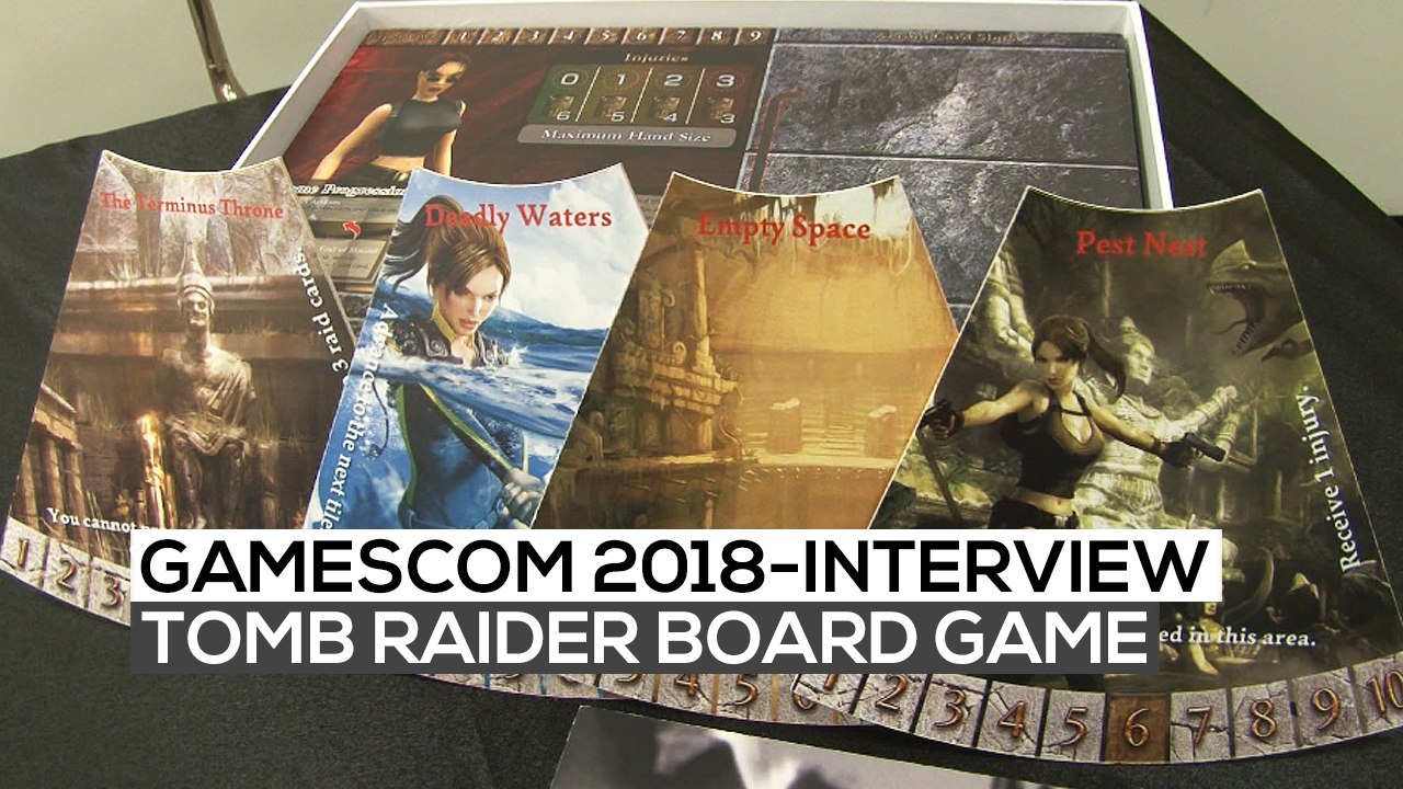 Tomb Raider Board Game - Das exklusive Interview | gamescom 2018