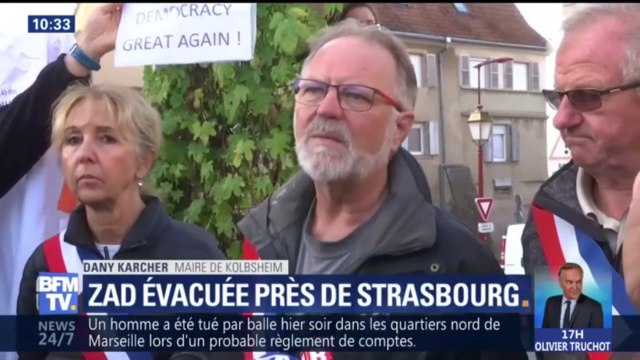 ZAD près de Strasbourg: Si nous nous battons contre cette route, c'est aussi pour respirer mieux , dit le maire de Kolbsheim