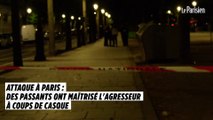 Attaque à Paris : des passants ont neutralisé l'agresseur à coup de casque de moto